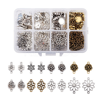 Alloy Tibetan Style Links connectors PALLOY-TA0001-13-1