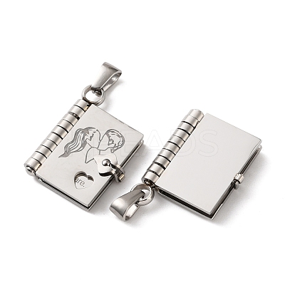 304 Stainless Steel Pendants SA-CBA694E-01P-02-1