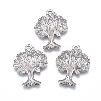 Non-Tarnish 304 Stainless Steel Pendants LS-STAS-F249-39P-1