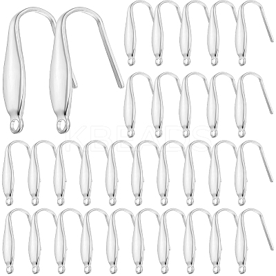 100Pcs 304 Stainless Steel Earring Hooks STAS-BBC0004-03-1