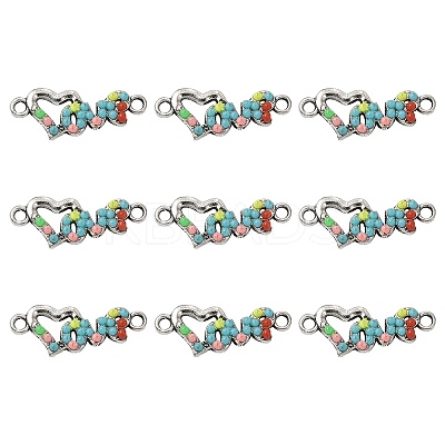 Alloy Connector Charms FIND-YW0004-40-1