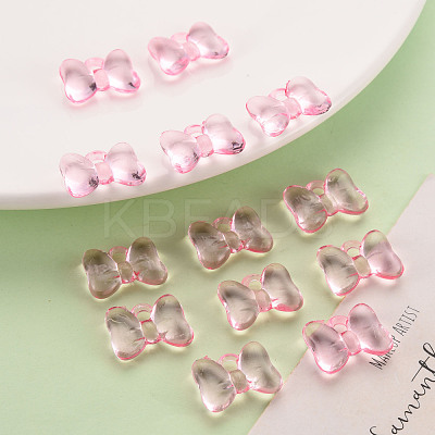 Transparent Acrylic Pendants TACR-T024-02BA-903-1