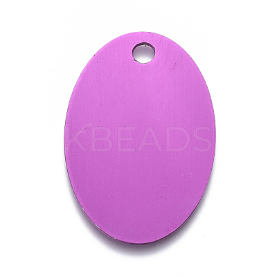 Pet Aluminium Pendants ALUM-I002-05F-1