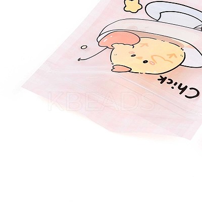 Square Plastic Packaging Resealable Bags OPP-K001-04D-1