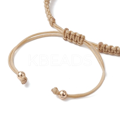 Polyester Braided Bead Bracelet Making AJEW-JB01250-03-1