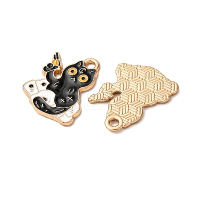 Alloy Enamel Pendants ENAM-B031-01A-1