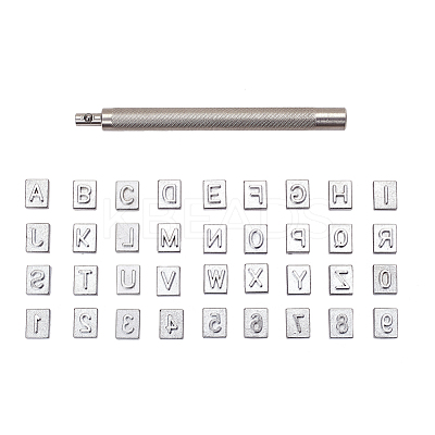 DIY Letter A~Z and Number 0~9 Stamping Punch Tool Set TOOL-PH0016-85-1