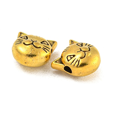 Tibetan Style Alloy Kitten Beads LS-X-TIBEP-GC178-AG-NR-1