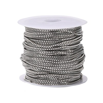 Tarnish Resistant 304 Stainless Steel Venice Chains CHS-K001-33B-1