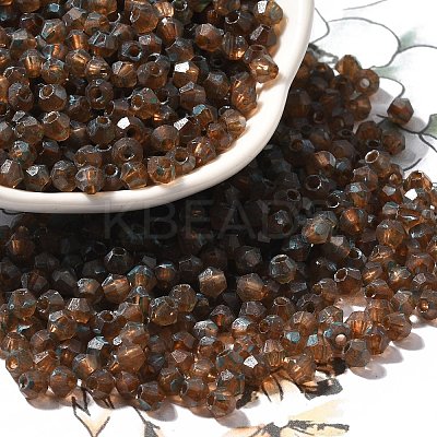Picasso Baking Paint Glass Seed Beads SEED-A032-02A-18-1