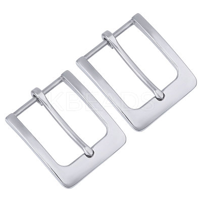 2Pcs 304 Stainless Steel Roller Buckles DIY-CA0007-24-1