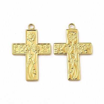 Ion Plating(IP) 304 Stainless Steel Pendants LS-STAS-F290-14G-1