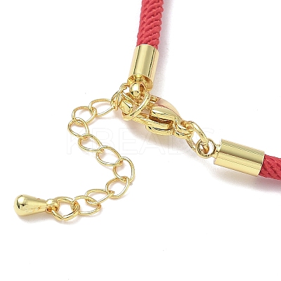 3MM Nylon Milan Cord Necklace Making NJEW-H084-01G-35-1