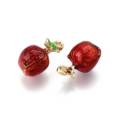 Alloy Enamel Pendants ENAM-N056-404B-1