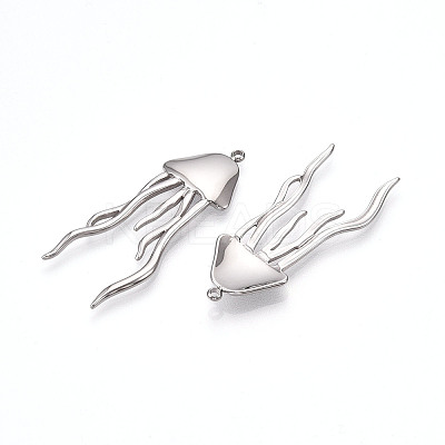 304 Stainless Steel Pendants STAS-T064-63P-1