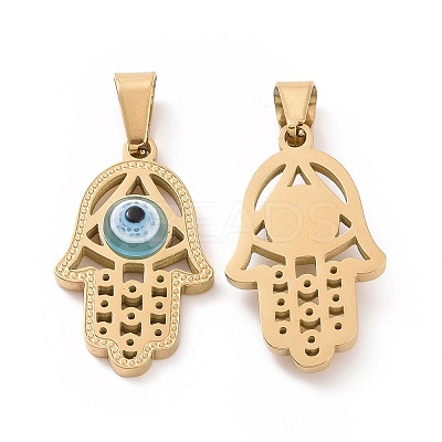 304 Stainless Steel Pendants STAS-K161-20G-1