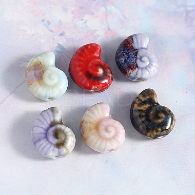 Handmade Porcelain Beads for DIY Bracelet Accessories PW-WG73312-M-1