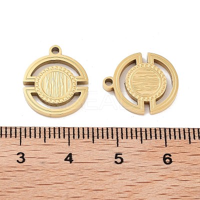Ion Plating(IP) 304 Stainless Steel Pendants STAS-I309-08G-1