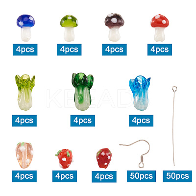 DIY Dangle Earring Making Kits DIY-CW0001-11-1