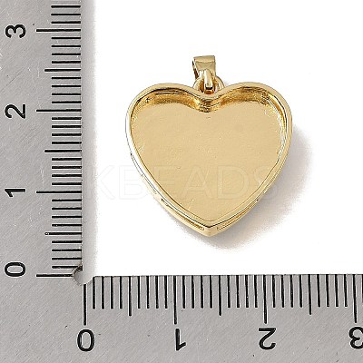 Brass with Enamel Pendants KK-CBA8E93-06A-1