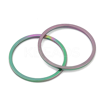 Ion Plating(IP) 304 Stainless Steel Linking Ring STAS-S079-13-B04-M-NF-1