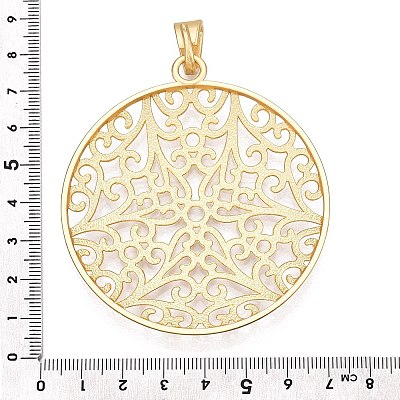 Plating Alloy Big Pendants PALLOY-T090-17G-1