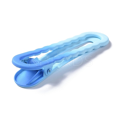 Spray Painted Iron Alligator Hair Clips for Girls PHAR-A011-01A-1