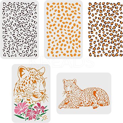 PET Hollow out Drawing Painting Stencils Sets for Kids Teen Boys Girls DIY-WH0172-634-1
