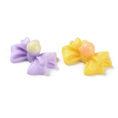 Opaque Resin Cabochons RESI-E045-05-1