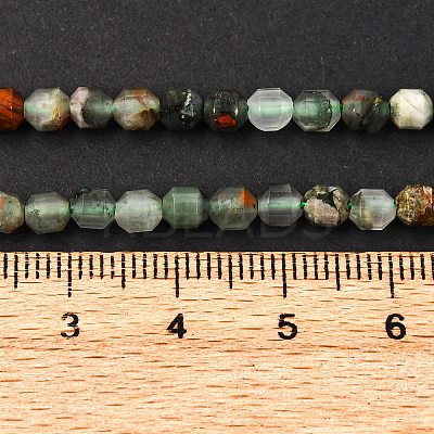 Natural African Bloodstone Beads Strands G-A260-A38-01-1