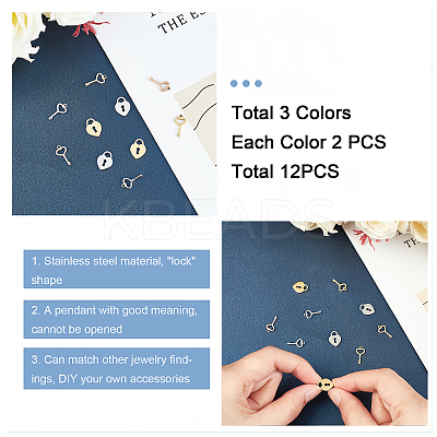 304 Stainless Steel Charms STAS-UN0012-02M-1