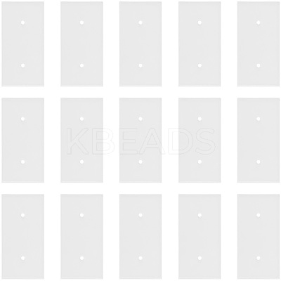 20Pcs Acrylic Earring Display Cards EDIS-CP0001-16B-1