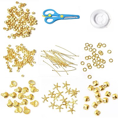 DIY Heishi Beads Jewelry Kits DIY-SZ0001-02-4mm-1