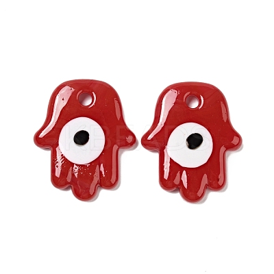 Handmade Lampwork Pendants LAMP-E027-01E-1