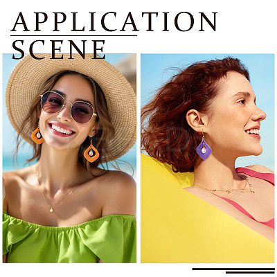 DIY Dangle Earring Kits DIY-TA0013-22-1