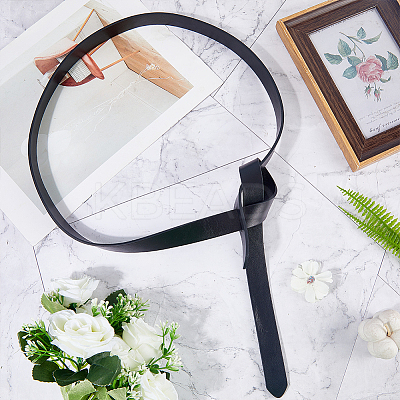 1Pc PU Imitation Leather Knot Strap Belts AJEW-CL0001-42A-1