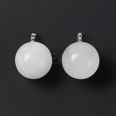 Natural Quartz Crystal Pendants G-G926-02P-14-1