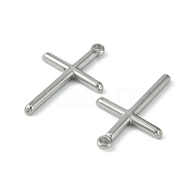 Non-Tarnish 304 Stainless Steel Pendants STAS-F294-01D-P-1