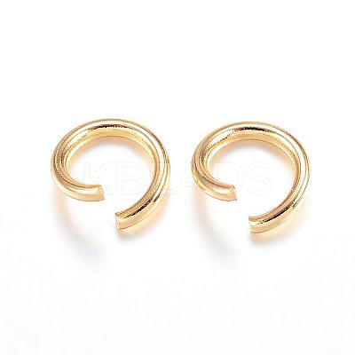 304 Stainless Steel Open Jump Rings STAS-F084-25G-1