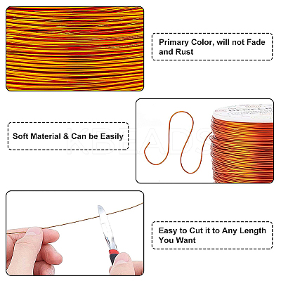 Round Aluminum Wire AW-BC0001-0.8mm-19-1