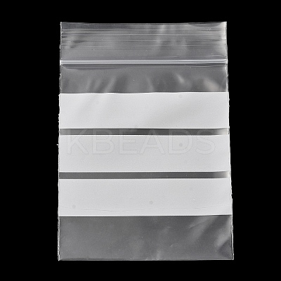 100Pcs PE Resealable Bags LS-OPP-Z003-01B-1