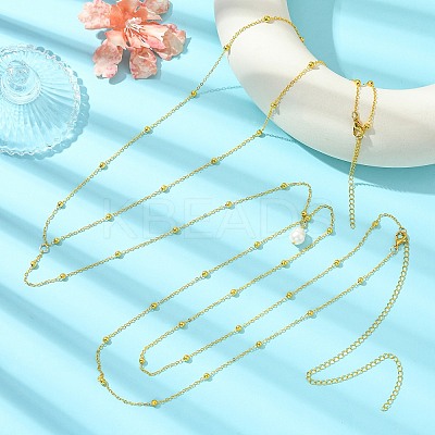 Brass Satellite Body Chains for Sexy Women NJEW-CJ00001-1
