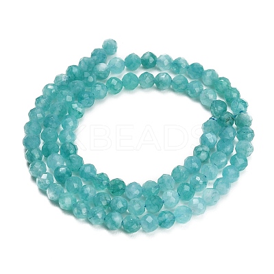 Natural Amazonite Beads Strands G-T152-A01-4mm-1