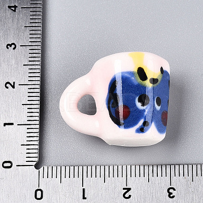 Handmade Porcelain Mug Cup Decoration PORC-T133-20A-1