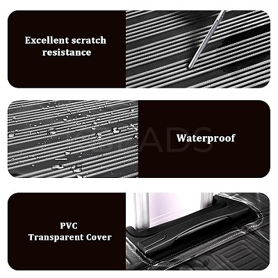 Transparent PVC Luggage Cover AJEW-WH20080-52L-1