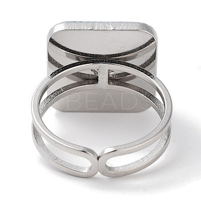 304 Stainless Steel Ring RJEW-B059-10P-1