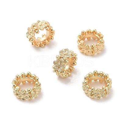 Eco-Friendly Rack Plating Brass Beads KK-A186-08A-LG-1