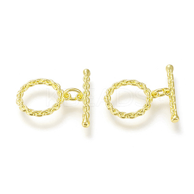 Brass Toggle Clasps KK-M108-D01-1