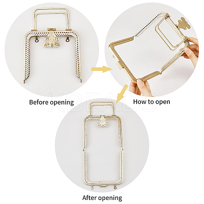 Iron Purse Frames Handles FIND-WR0001-24AB-1