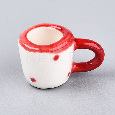 Handmade Porcelain Bear Mug Cup Decoration PORC-T133-21C-1
